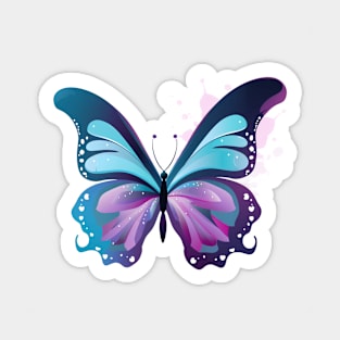 Artistic Flutterflies Sticker